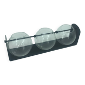 Centre de table vase original 3 boules.