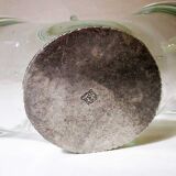 Glass and tin basket