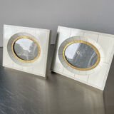 Pair of vintage bakelite frames