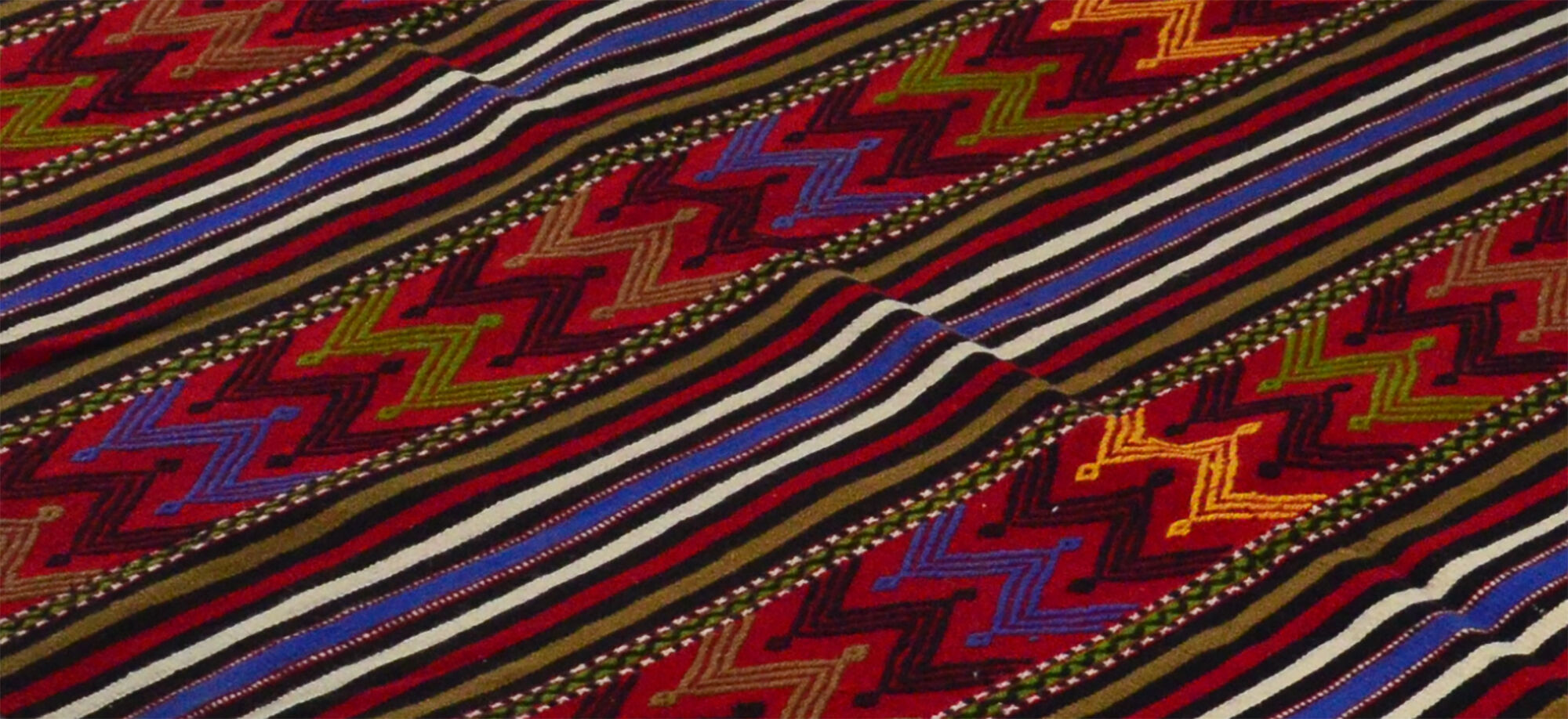 Tapis kilim anatolien fait à la main 286 cm x 148 cm