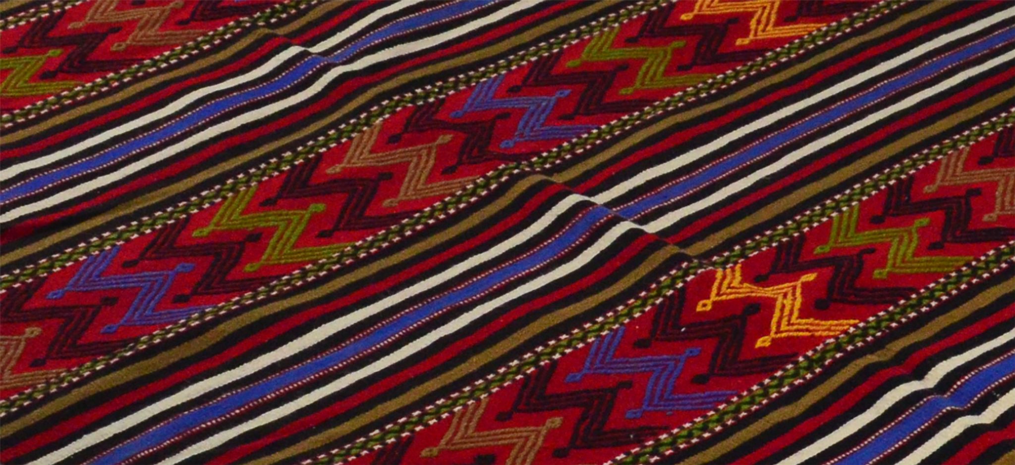 Anatolian handmade kilim rug 286 cm x 148 cm