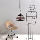 Murano Glass Pendant by Angelo Barovier for Barovier & Toso, Italy