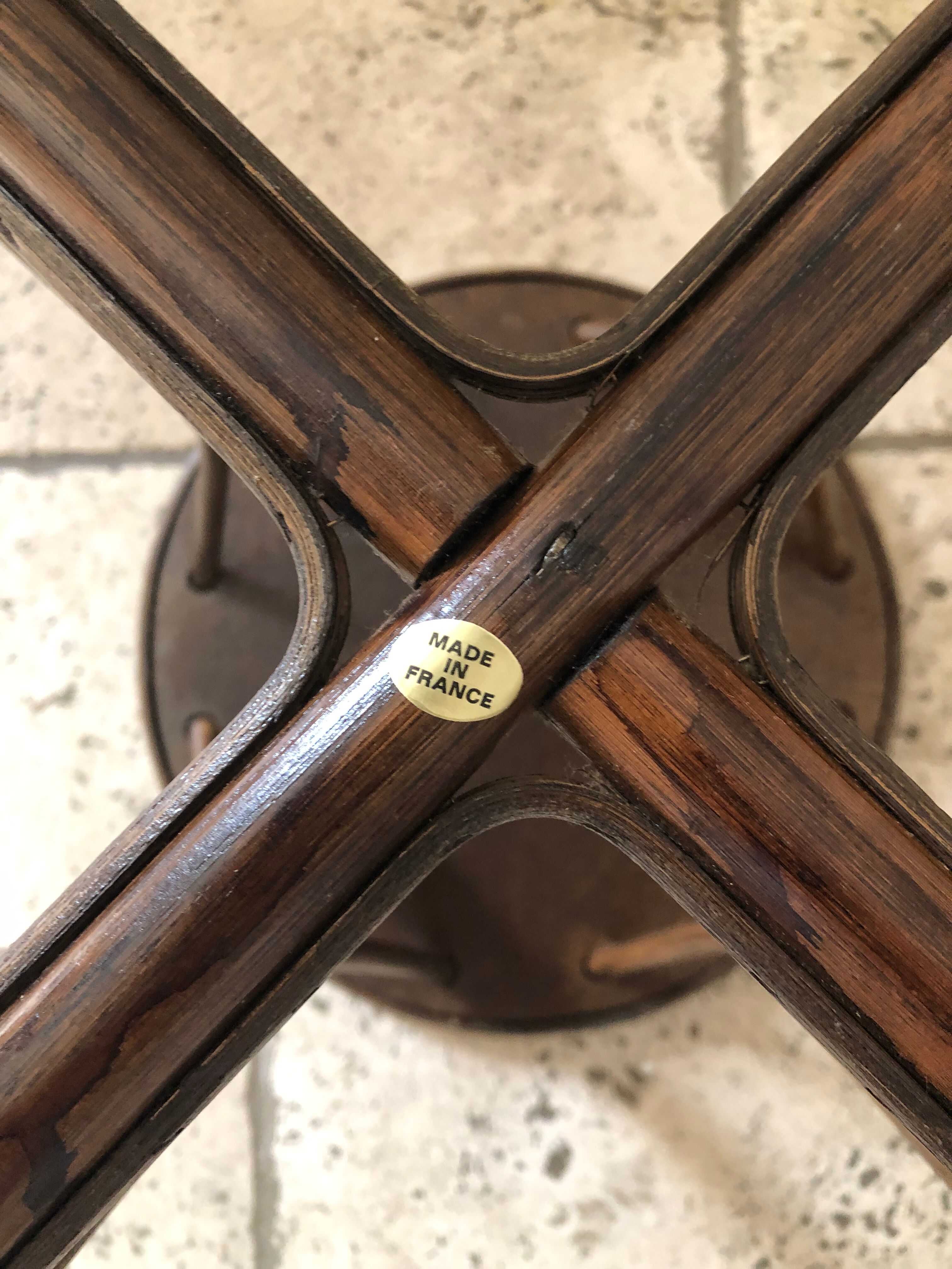 Rattan stool