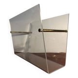 Plexiglass magazine rack