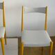 Paire de chaises de salle à manger autrichiennes en hêtre par Anna Lülja Praun, milieu XXème s.