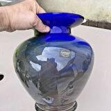 makora multi-color glass vase.
