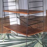 Etagère en bois et métal