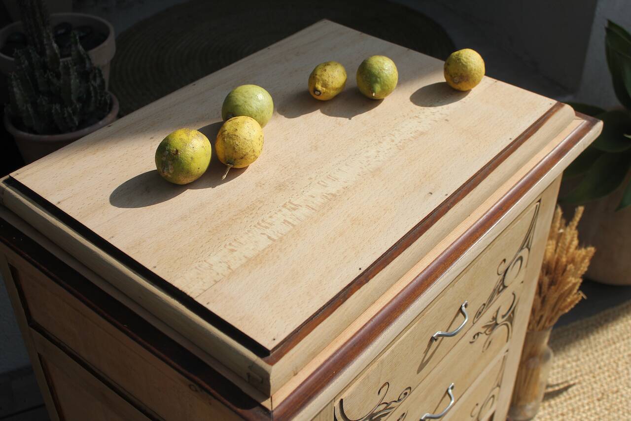 Small art deco chest of drawers