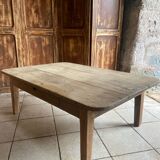 Table basse de ferme en chêne massif