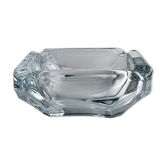Cendrier en verre de forme carrée