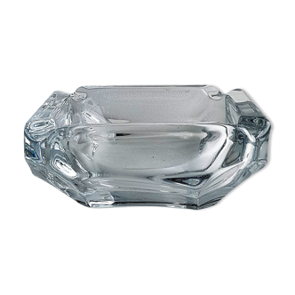 Square-shaped glass ashtray