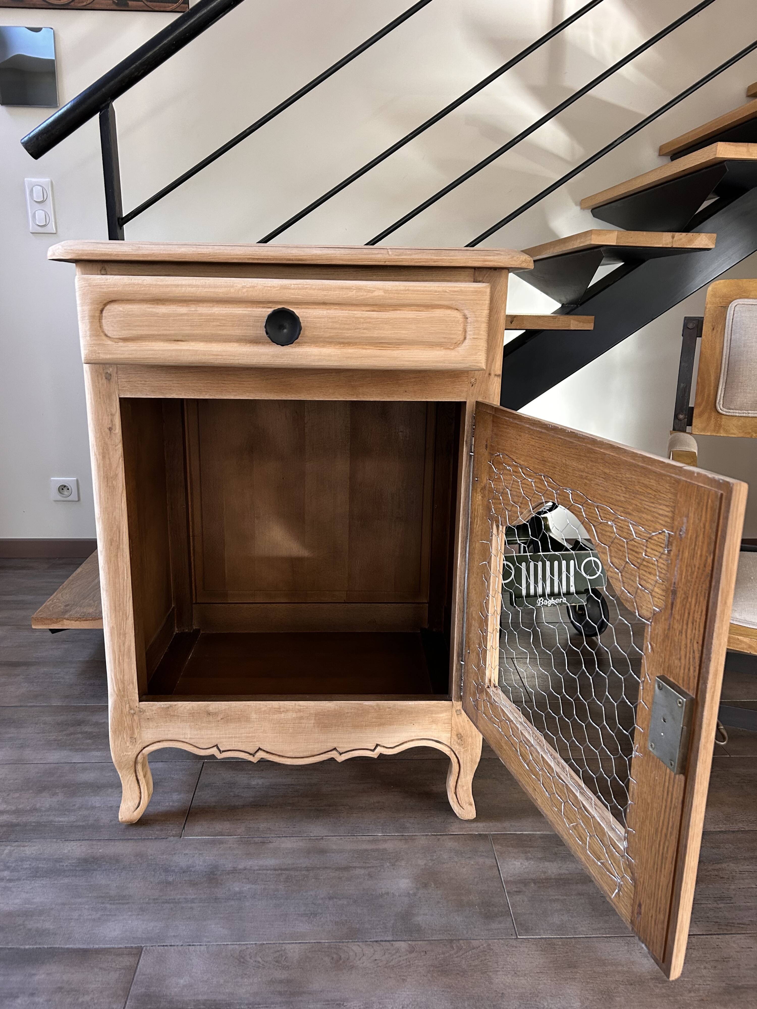 Confiturier chêne massif revalorisé