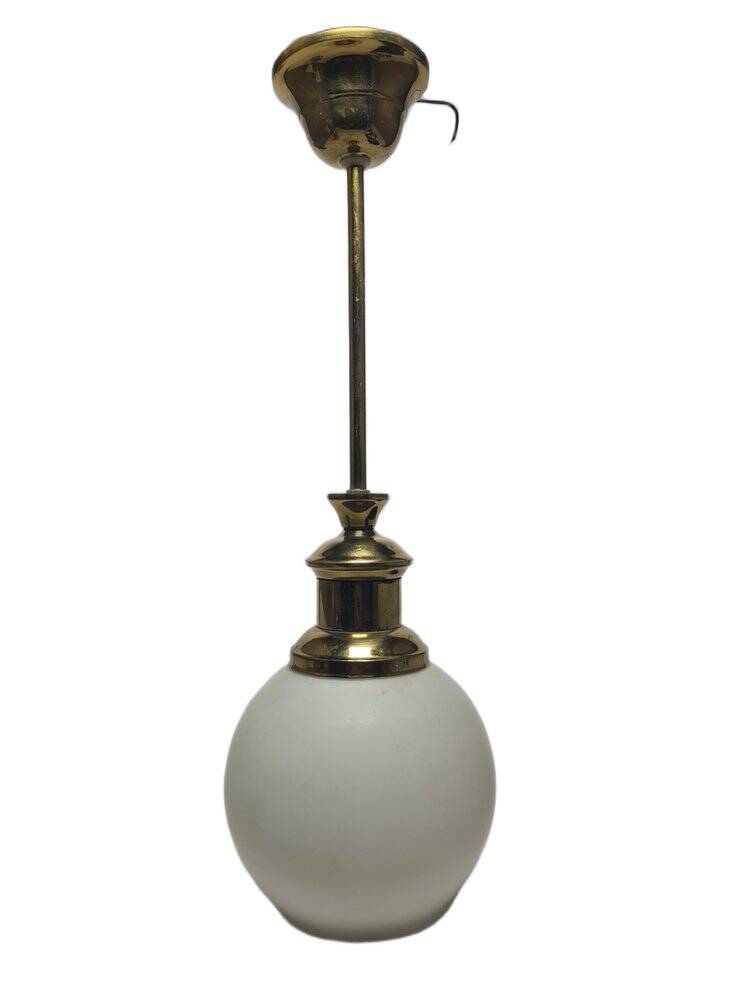 Art Deco pendant lamp, Poland, 1950s