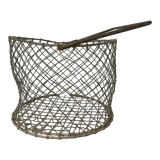 Round steel basket