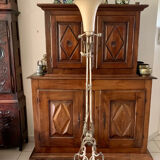 Wrought iron floor lamp