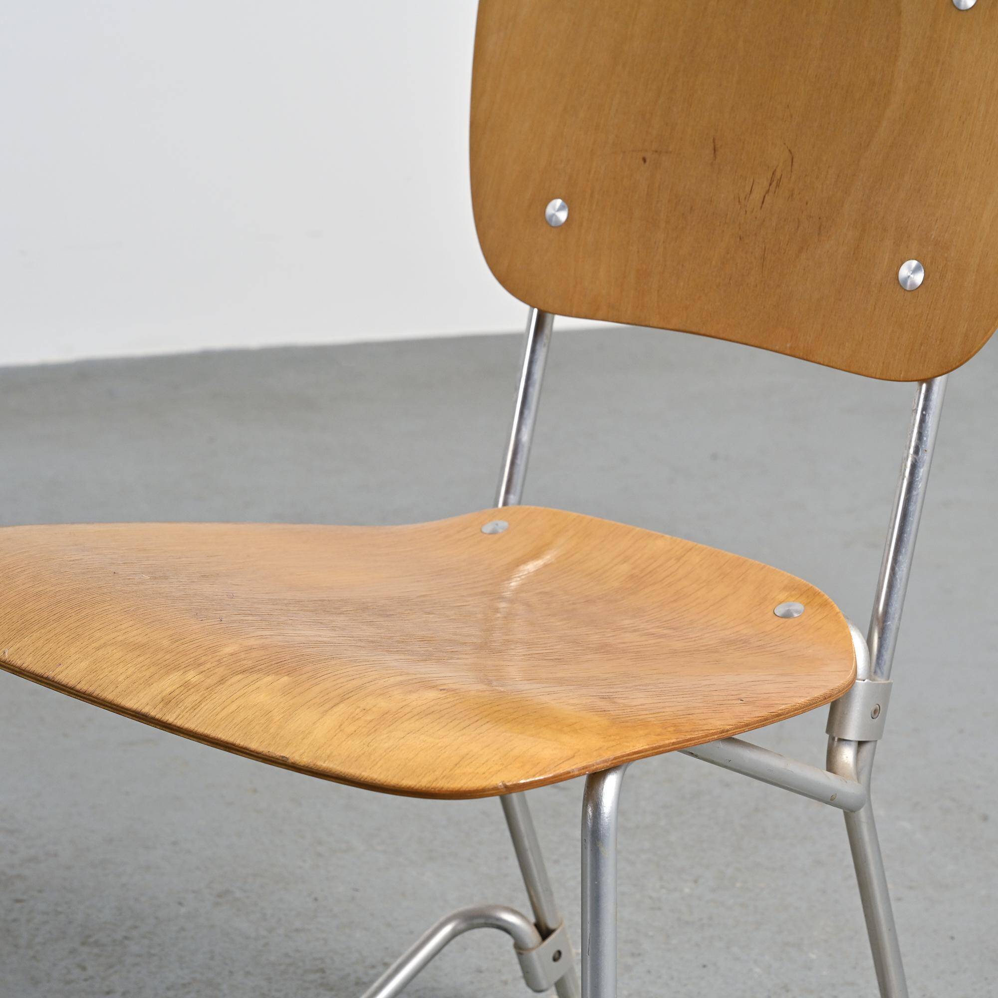 Alu-Flex chair by Armin Wirth, circa 1965