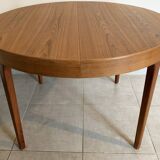 Table danoise teck scandinave par Oluf Theodor Larsen 1960 extensible