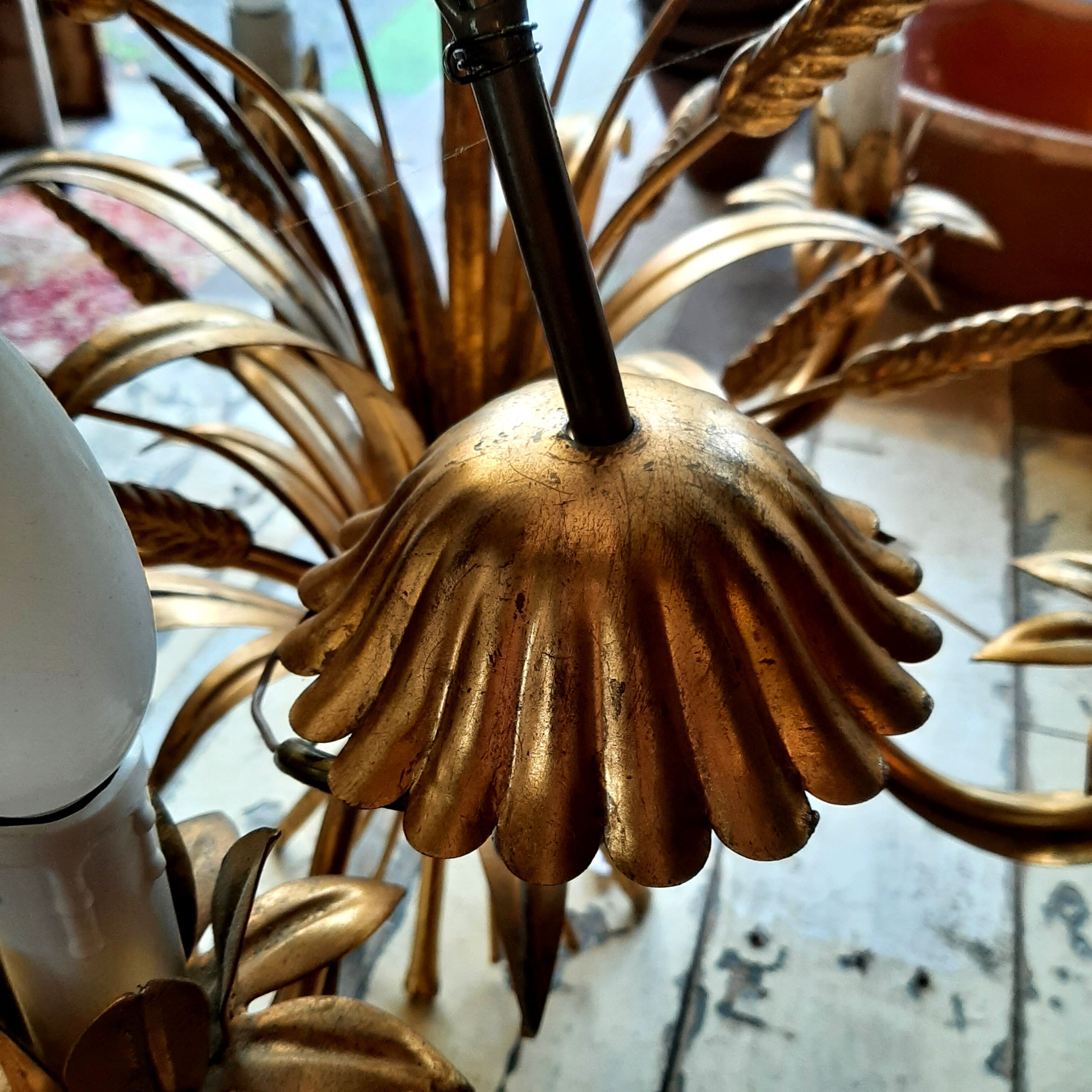 Chandelier ears of wheat around 1965