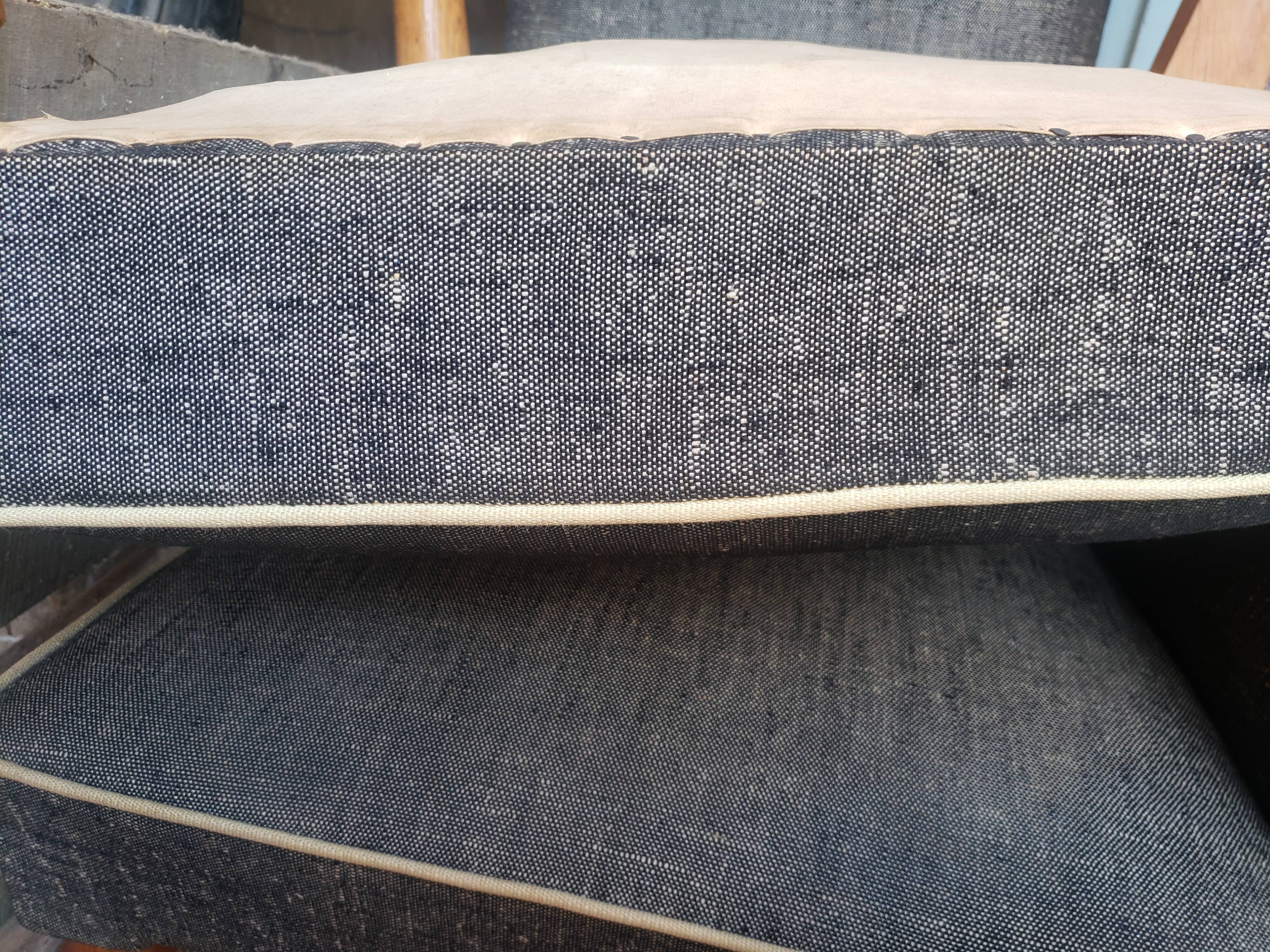 8 vintage chairs lined grey black