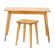 Swedish desk and stool by Göran Lalmvall 1940/50