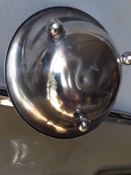 WMF art deco silver metal cup 1930