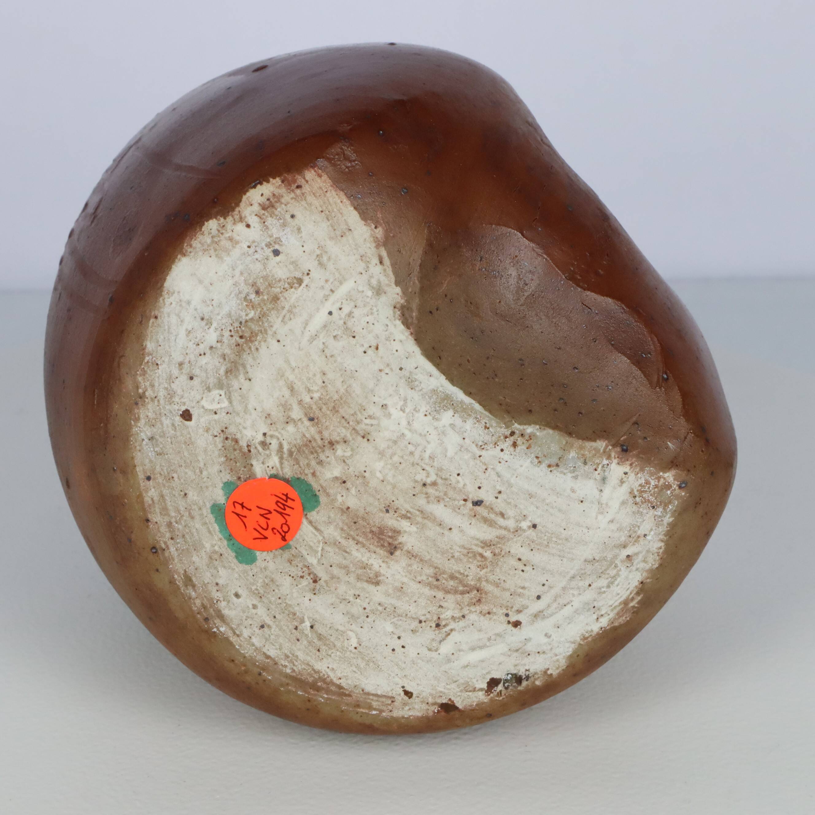 Ceramic vase m.a.j by georges martin 1960