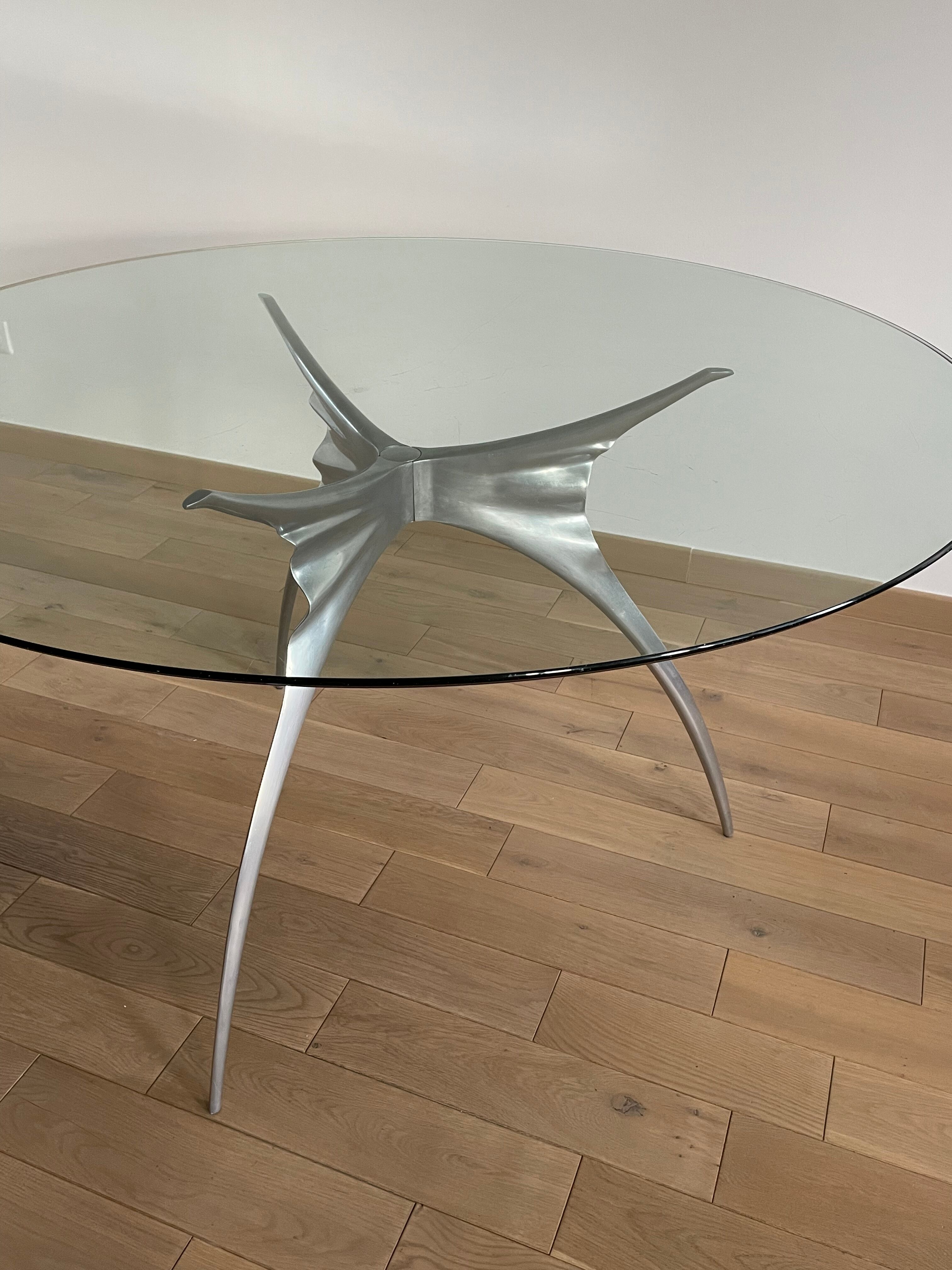 Table ronde Water par Bernard Dequet, 1970