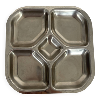 Vintage stainless steel dish
