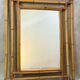1960s rattan mirror France