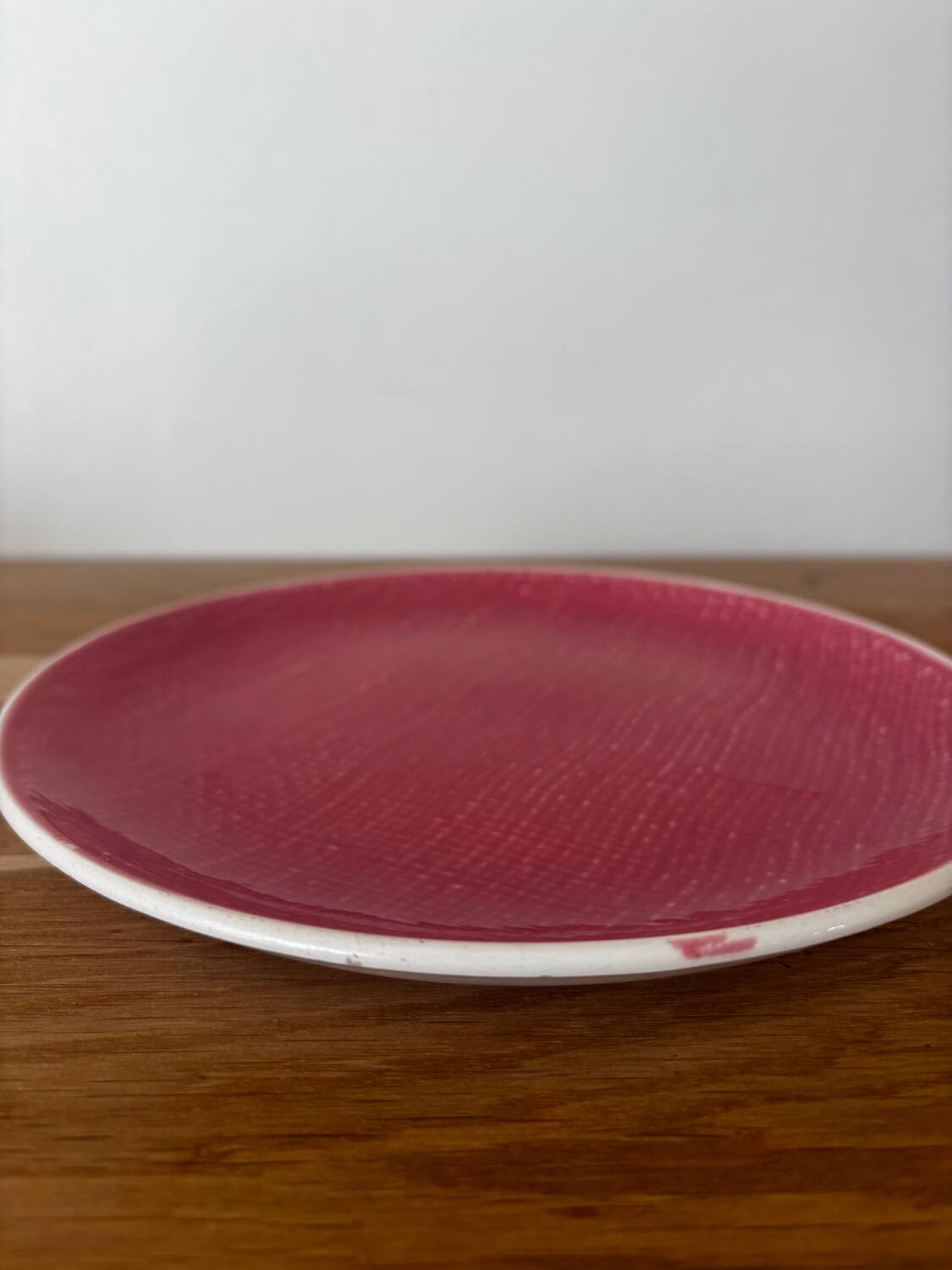 Vintage lot of 4 dessert plates Salins Deauville
