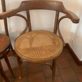 Set of 4 bistro chairs and two bistro armchairs