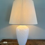 Lampe de table vintage design en verre de Murano