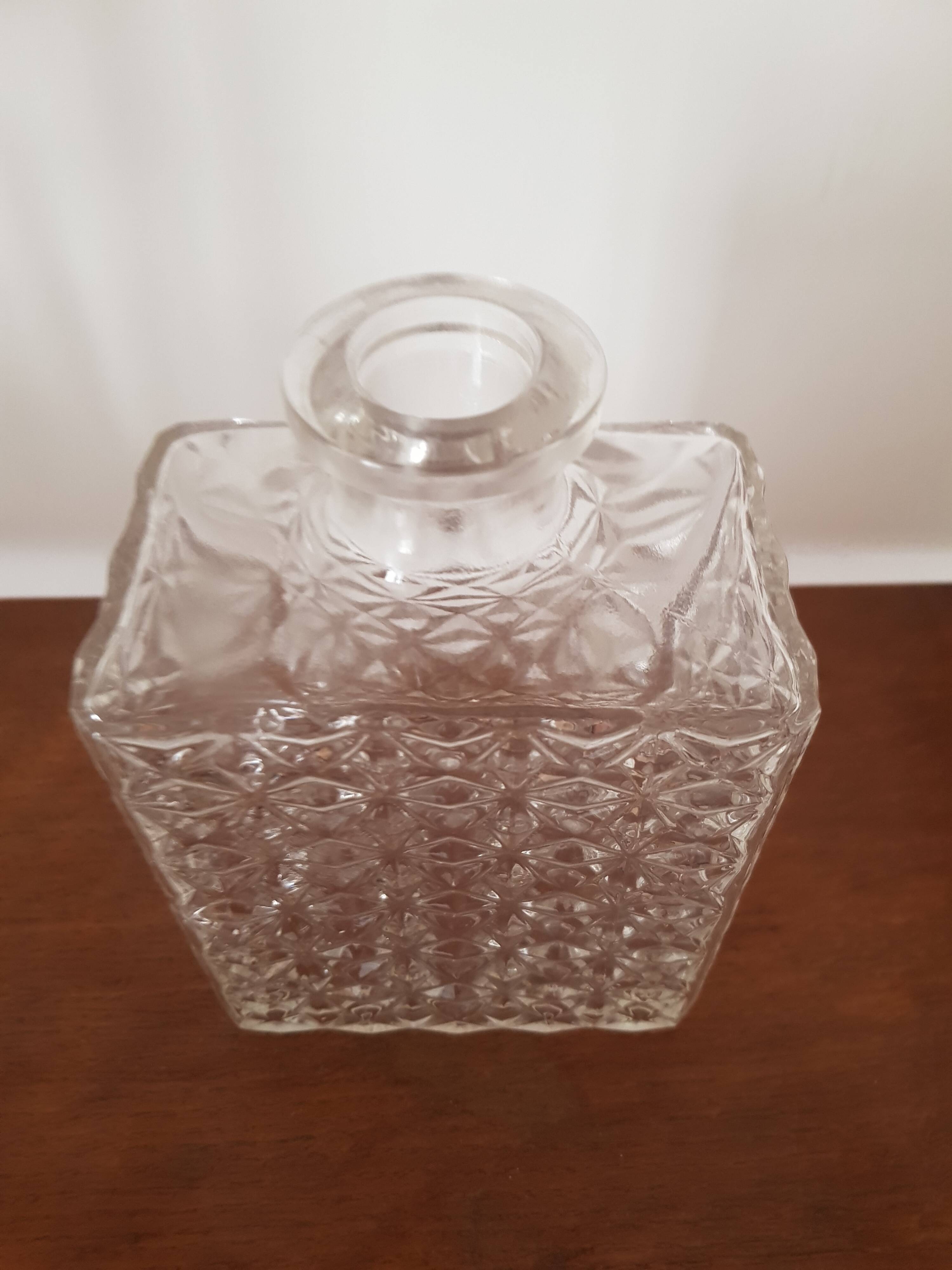 Vintage glass bottle