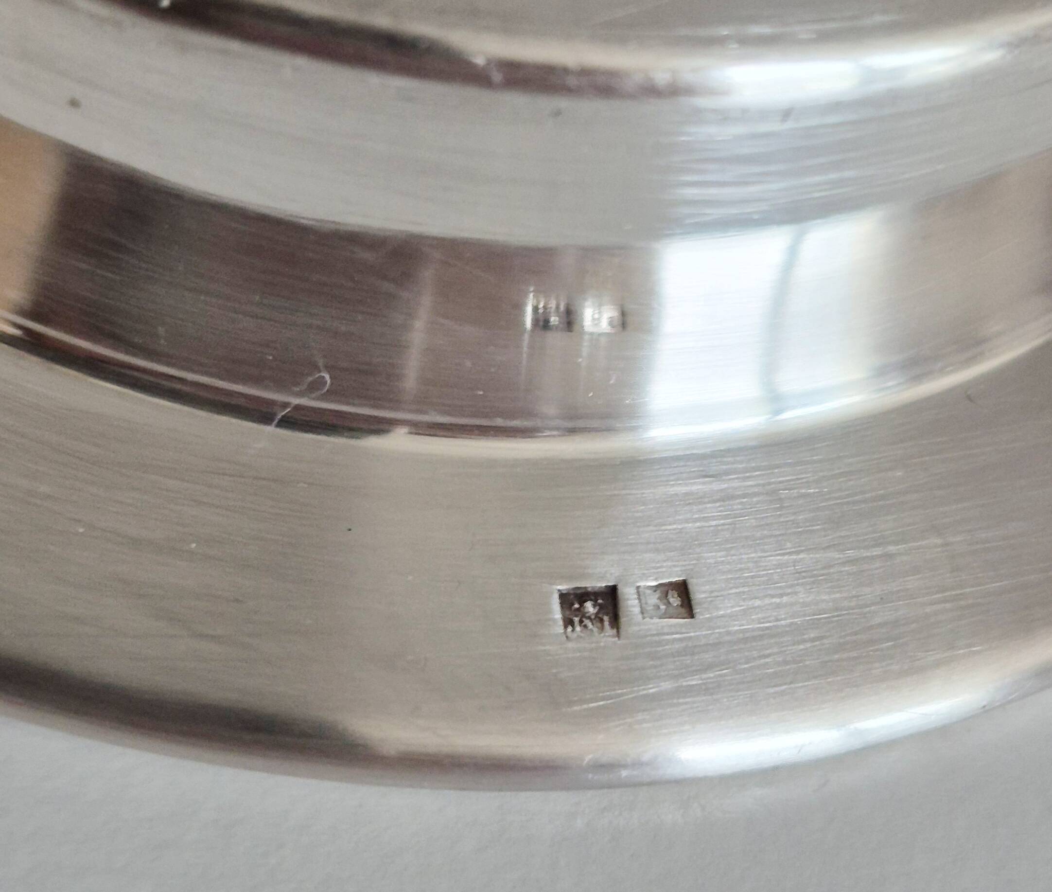 Antique Coquillor butter dish in silver-plated metal