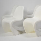 Set of 4 Panton chairs by Verner Panton for Vitra