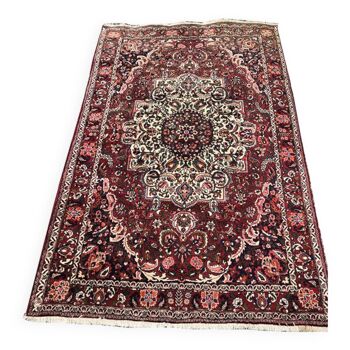 Bakhtiar wool rug, hand-knotted, with floral decoration, 315 x 202 cm