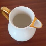 Creamer and milk jug in porcelain Vignaud