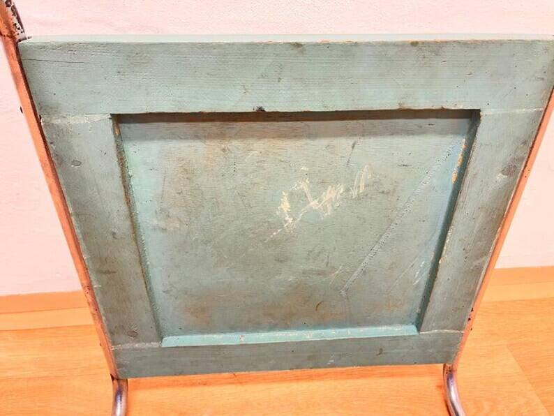 Rare Bauhaus chrome Nesting Table B9, Marcel Breuer-1930s