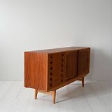 1950s/60s teak and oak Scandinavian sideboard