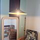 Suspension vintage verte