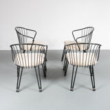 1950s Set of elegant dining chairs