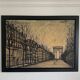 Bernard Buffet painting “Champs-Élysées and Arc de Triomphe” Print on t