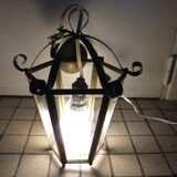 Brass lantern pendant lamp