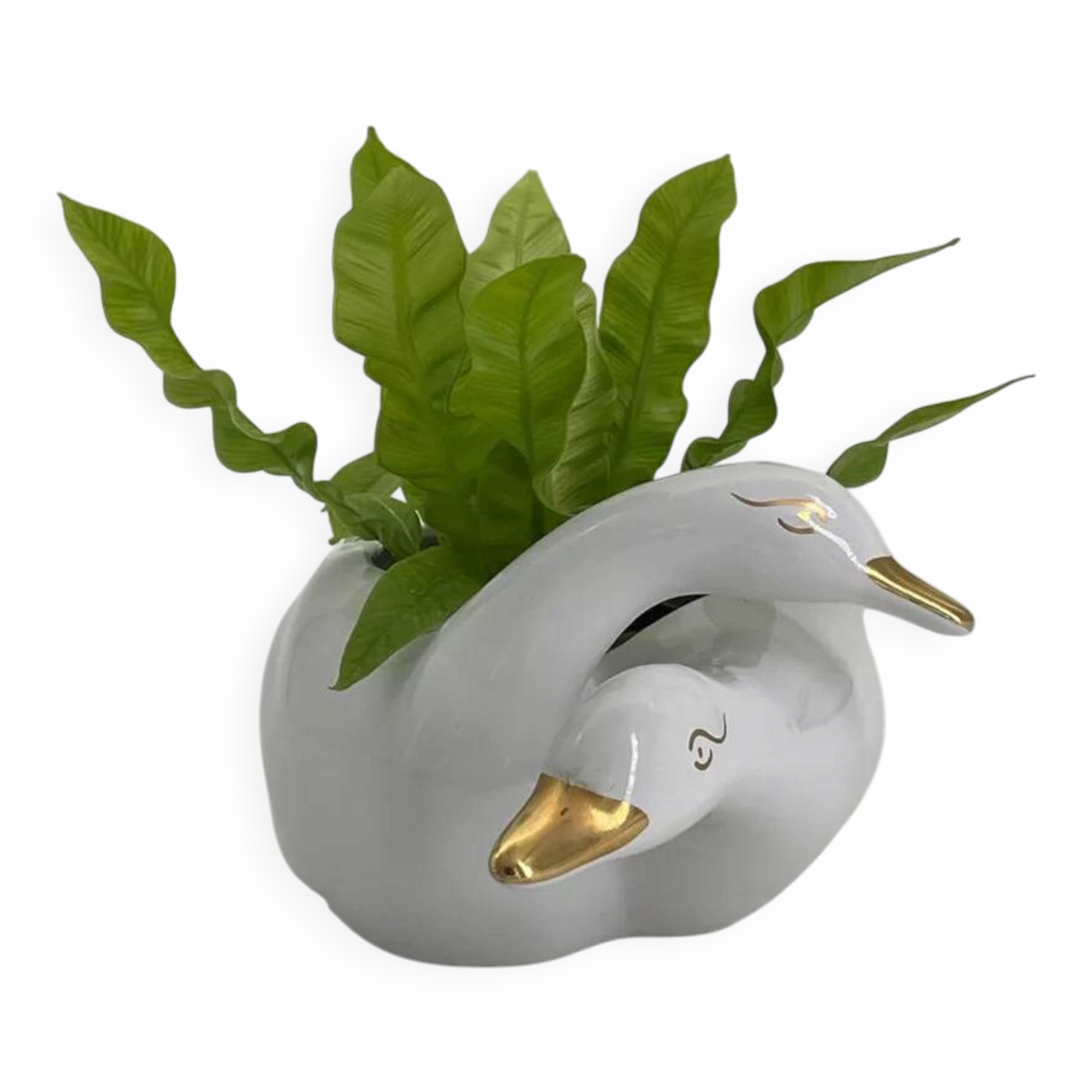 Vintage porcelain cache pot
