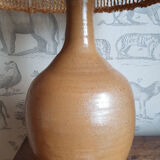 Sandstone lamp and rope