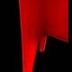 Space Age Bofinger BA1171 RED stackable fiberglass chair by Helmut Baetzner