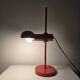 70s Red Table Lamp fully adjustable