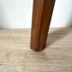 Tabouret en bois tripode ferme vintage