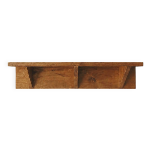 Étagère murale artisanale - sapin massif