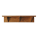 Handcrafted wall shelf in solid fir.